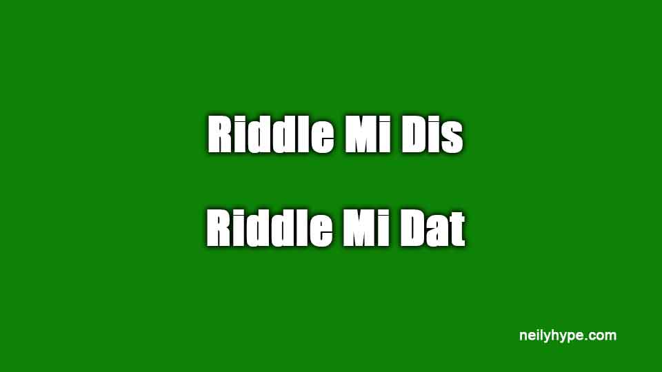 Jamaican riddles & brain teasers